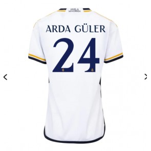 Real Madrid Arda Guler #24 Domaci Dres za Ženska 2023-24 Kratak Rukavima